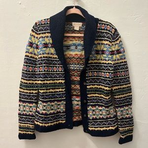 Brooks Brothers Wool Striped Sweater